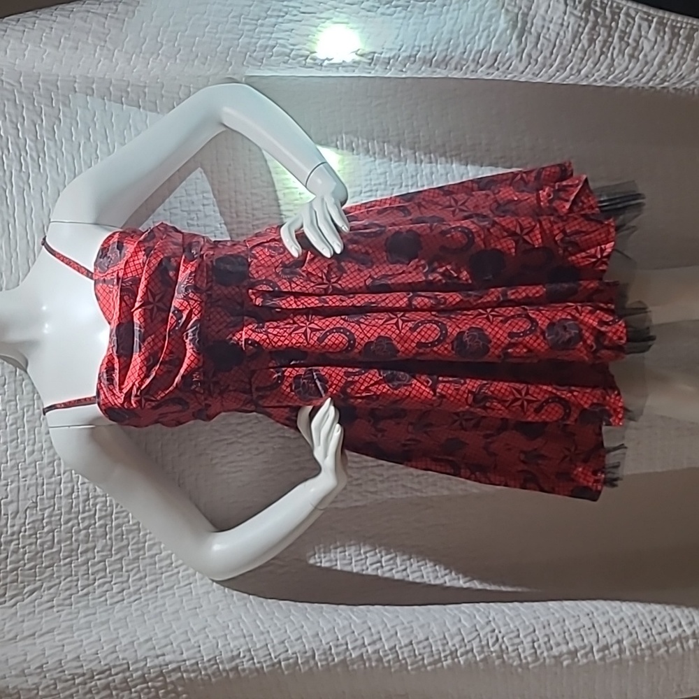 Carol Ann Sailor Fishnet Dress